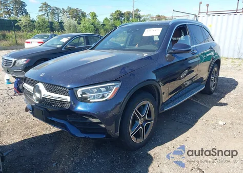 2021 Mercedes-Benz Glc 300 4Matic Suv из США, поврежденный, VIN W1N0G8EBXMF891611